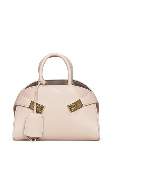 Ferragamo Hug Mini Bag in het Pink