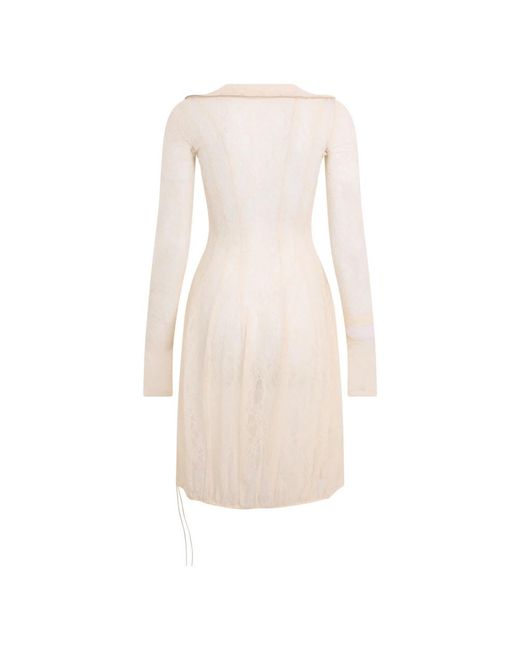 Philosophy Di Lorenzo Serafini Natural Short Dresses