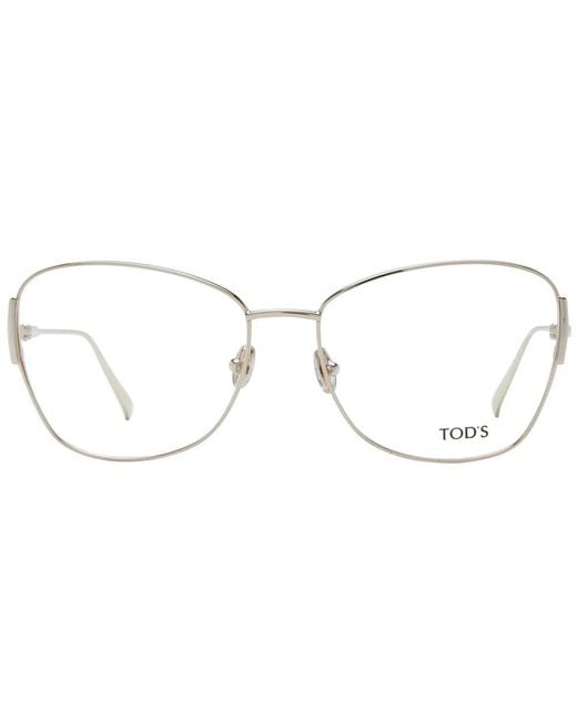 Glasses Tod's de color Metallic