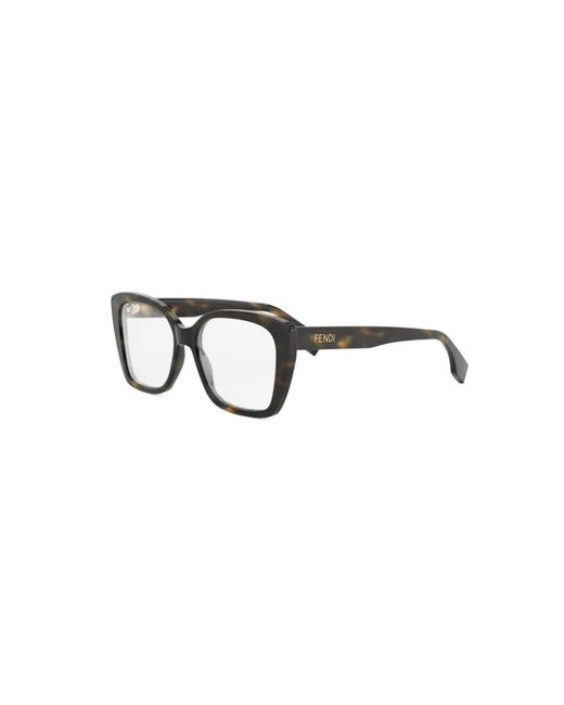 Fendi Square Optical Frame in het Brown