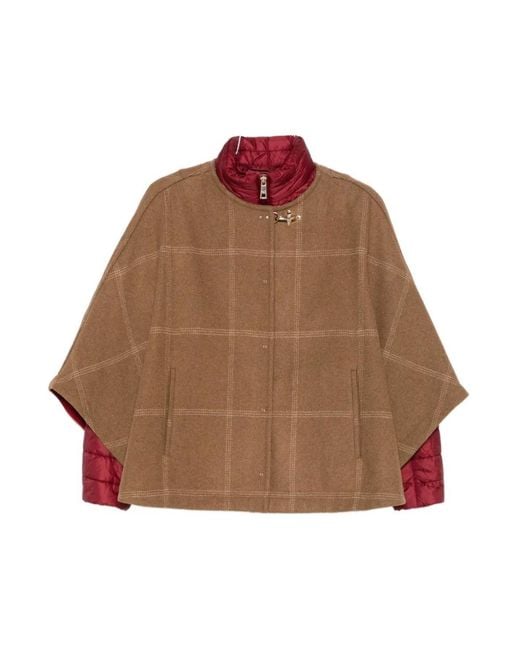 Fay Brown Ponchos