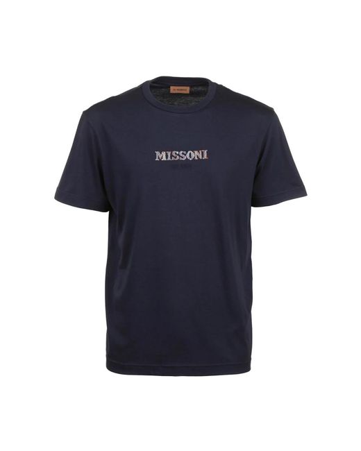 T-Shirts Missoni de hombre de color Blue
