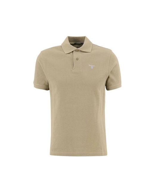 Barbour Polo Hemden in het Natural voor heren