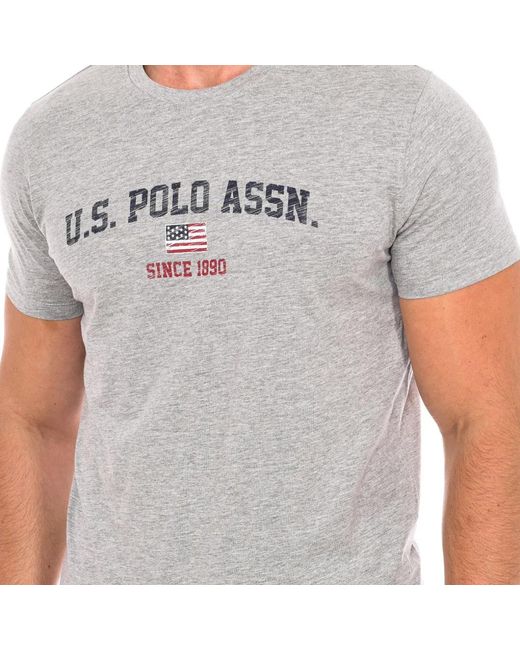 U.S. POLO ASSN. Gray T-Shirts for men