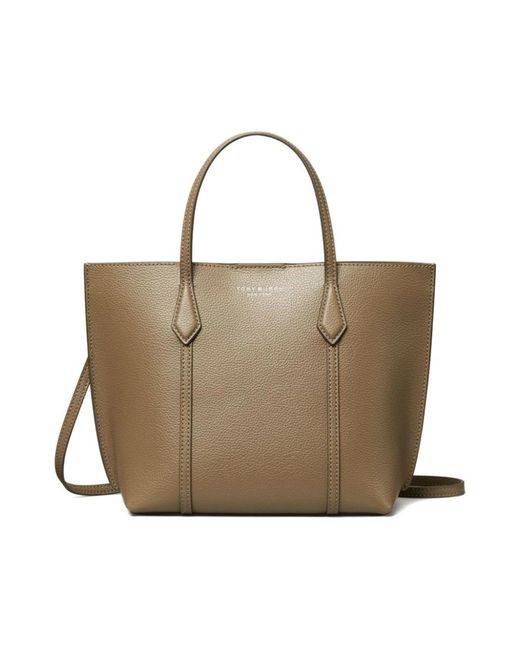 Tory Burch Natural Graue Tauben Taschen Mit Abnehmbarer Tasche