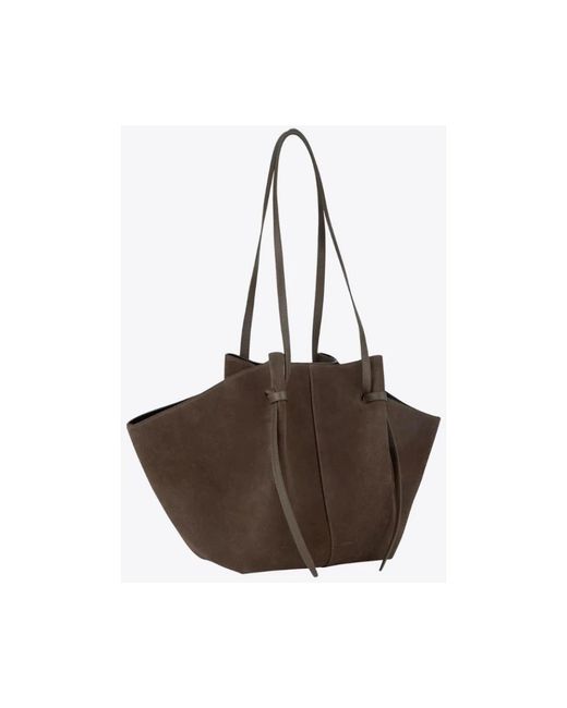 Yuzefi Brown Tote Bags