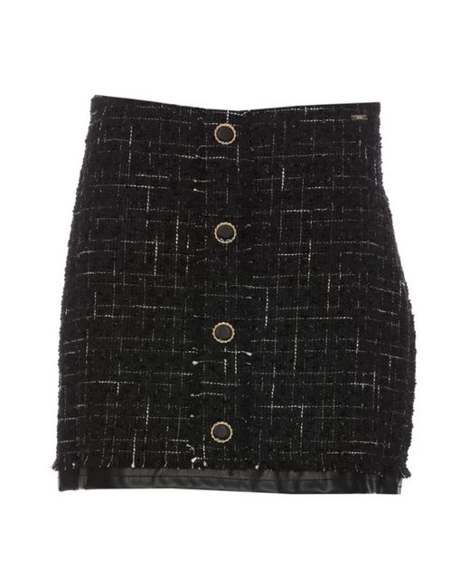 Liu Jo Black Short Skirts
