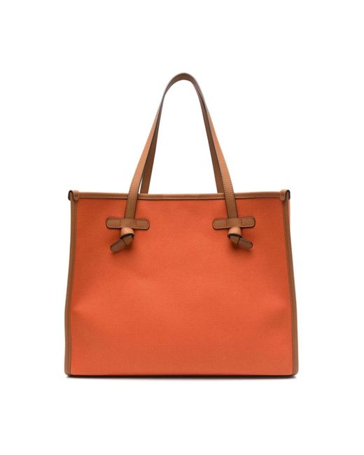 Gianni Chiarini Tote Bags in Orange | Lyst
