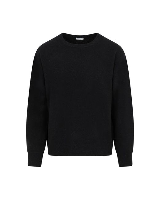 Maglione in lana nero aw23 di Dries Van Noten in Black da Uomo