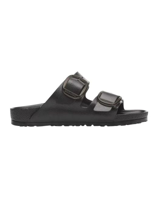Birkenstock Black Sliders