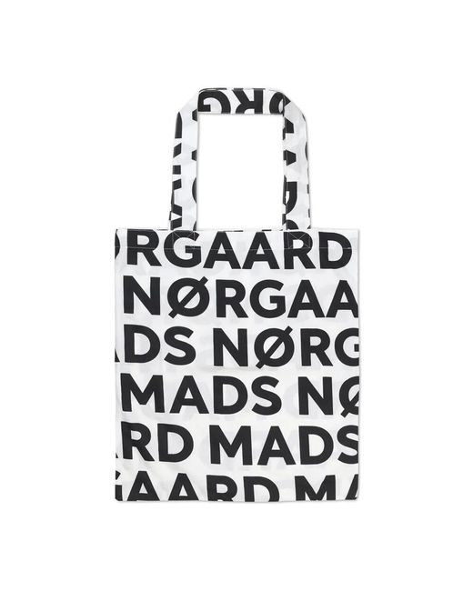 Mads Nørgaard Black Schwarze Shopper Tasche 204435