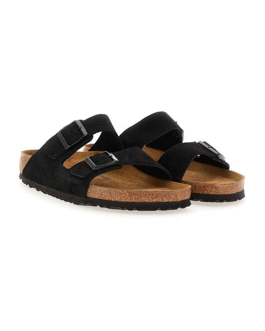 Birkenstock Black Sliders