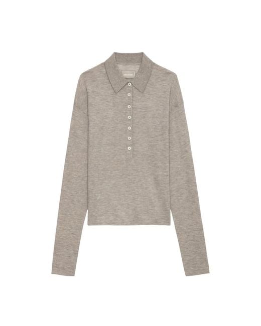 Zadig & Voltaire Cashmere Knitwear in het Gray