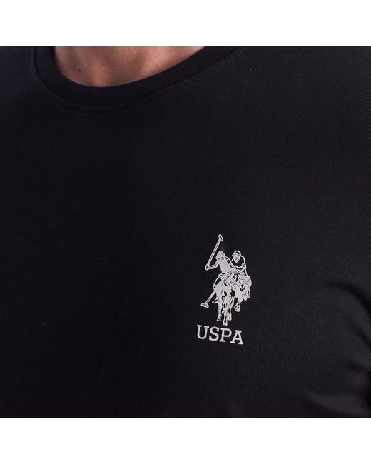 U.S. POLO ASSN. Black T-Shirts for men