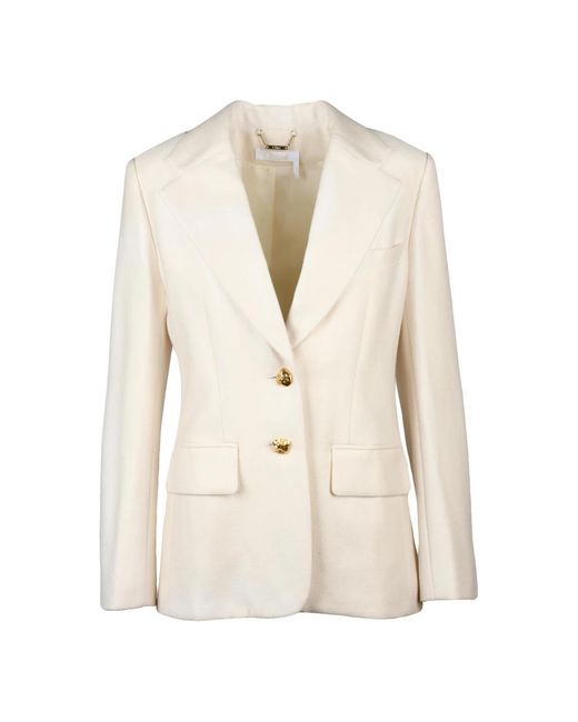 Chloé Natural Blazers