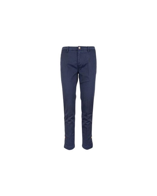 Liu Jo Blue Cropped Trousers