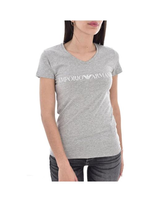 uitslag Elektropositief Ondergeschikt Emporio Armani T-shirts - - Dames in het Grijs | Lyst BE