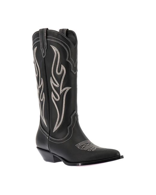 Sonora Boots Black Cowboy Boots