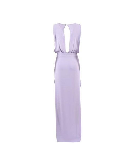 Elisabetta Franchi Purple Party Dresses