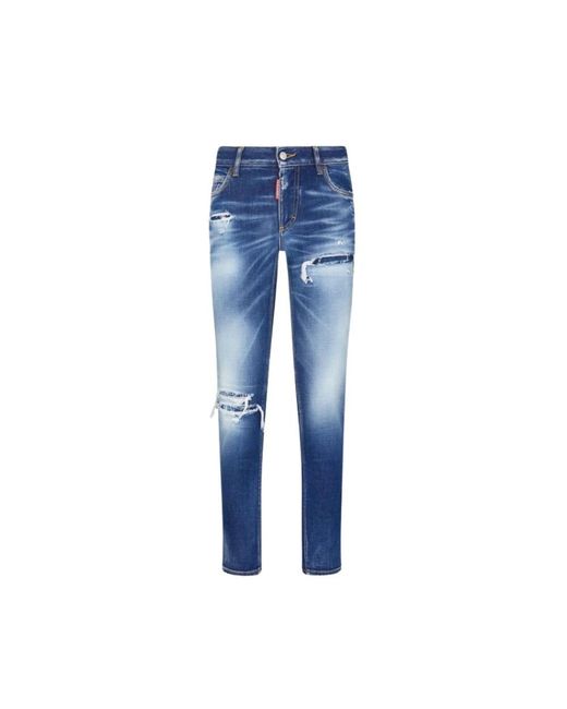 DSquared² Blue Slim Fit Jeans