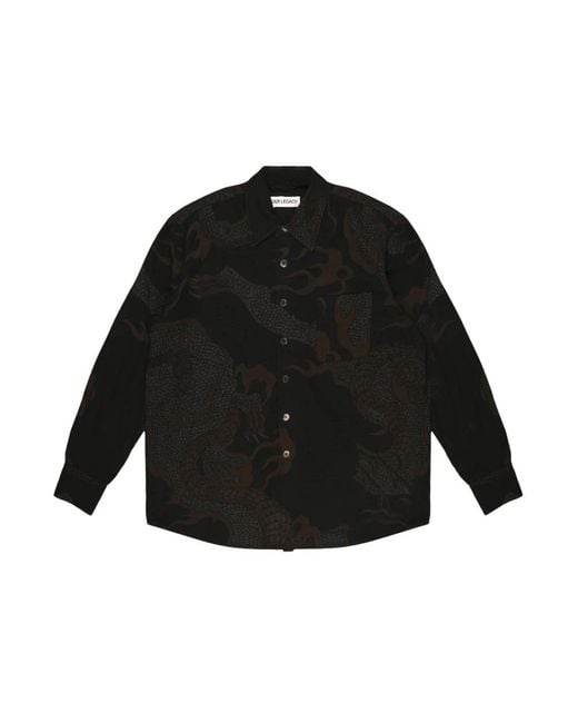 Our Legacy Casual Shirts in het Black voor heren