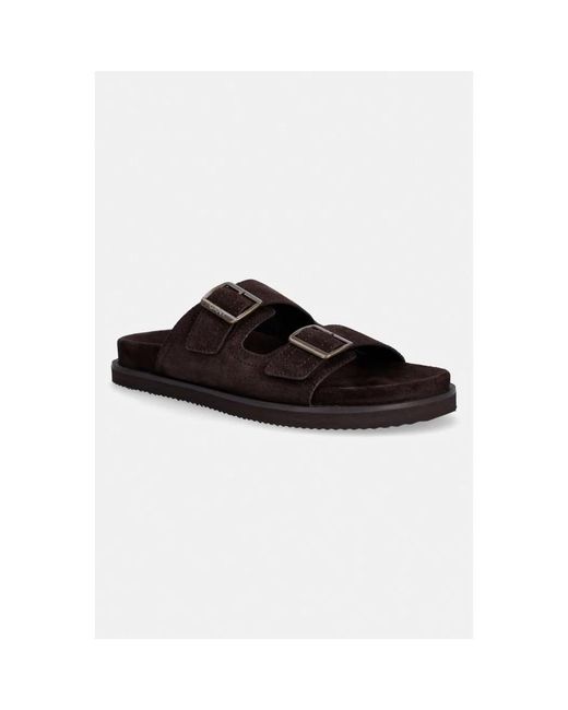 Sliders Gant pour homme en coloris Black