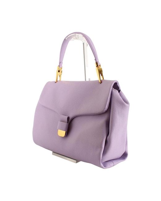 Coccinelle Purple Handbags