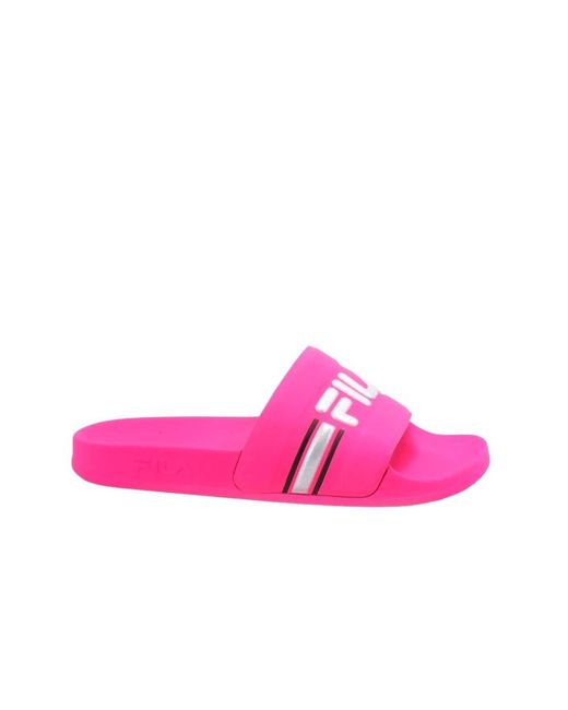 Fila Pink Sliders