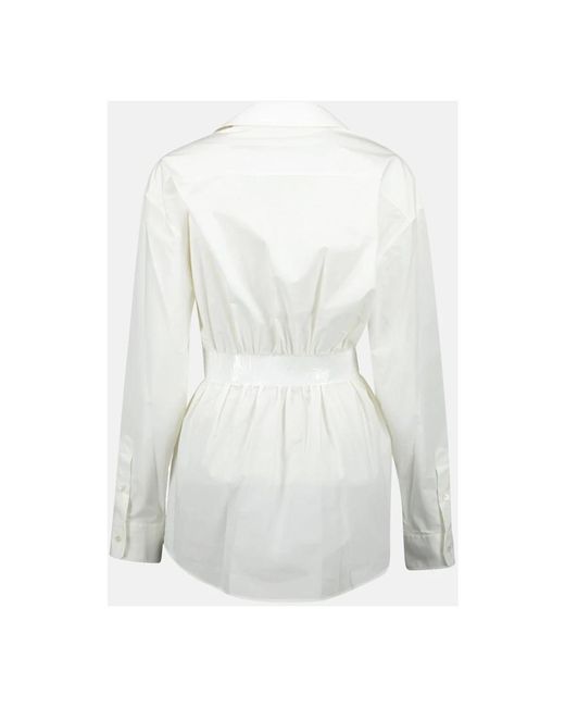 MM6 by Maison Margiela White Shirts