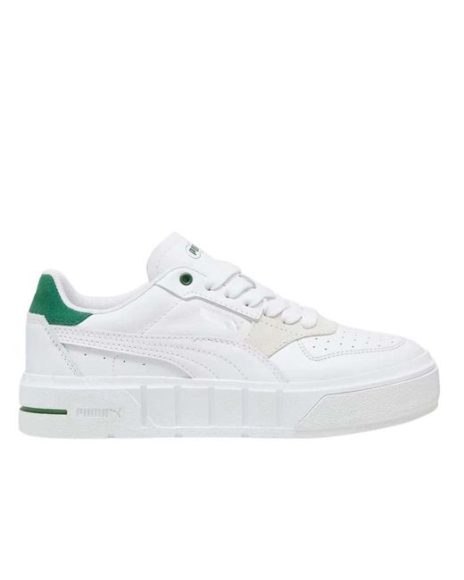 PUMA White Court match sneakers