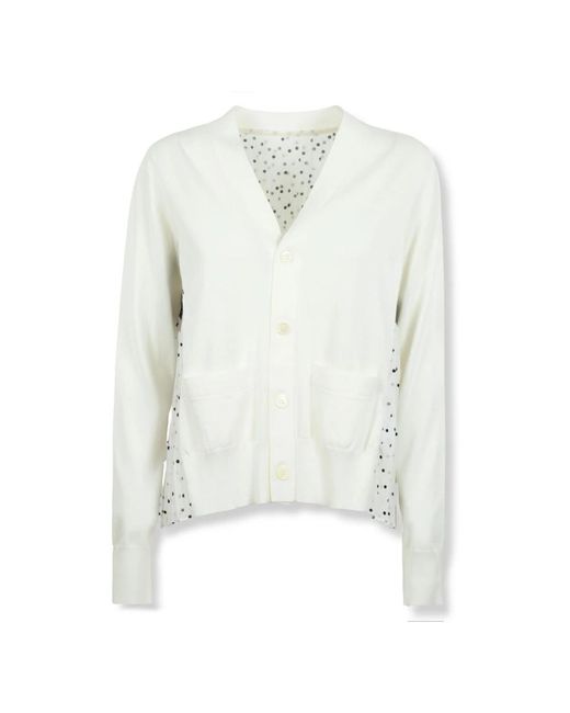 Cardigans Sacai de color White