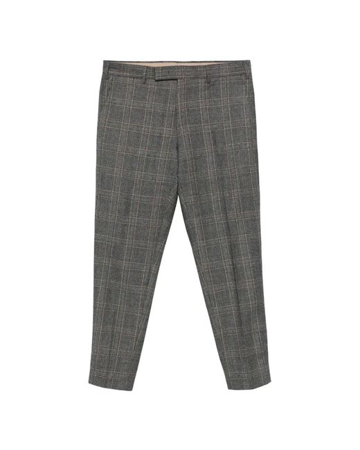 PT Torino Gray Suit Trousers for men