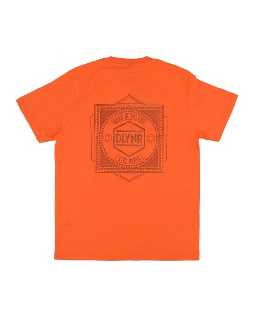 DOLLY NOIRE Orange T-Shirts for men