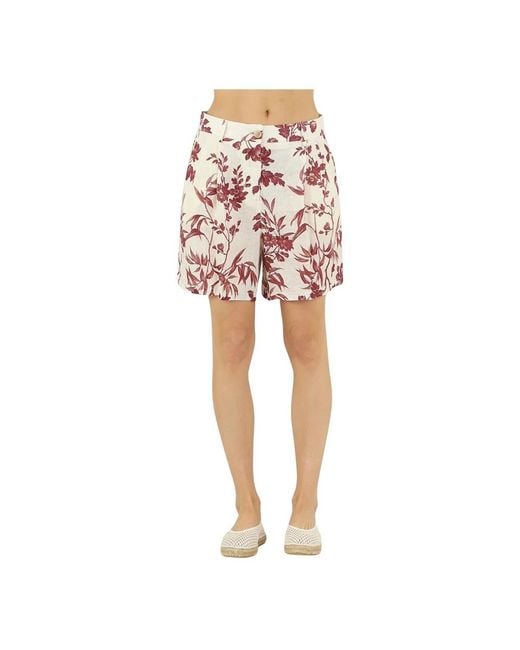 Semicouture Pink Casual Shorts