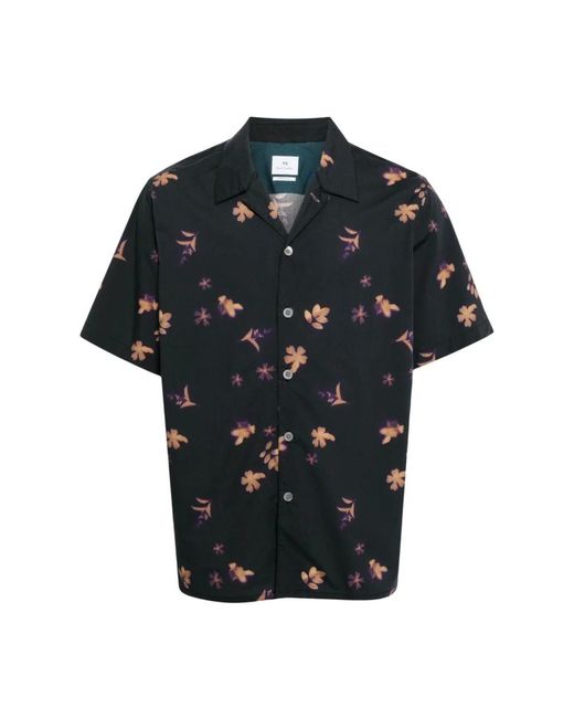 Paul Smith Black Short Sleeve Shirts for men