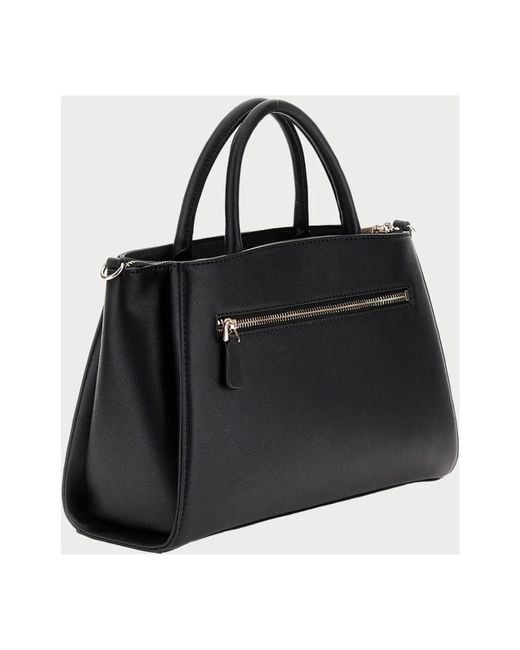 Guess Black Schwarze Mimina Freundin Satchel Tasche