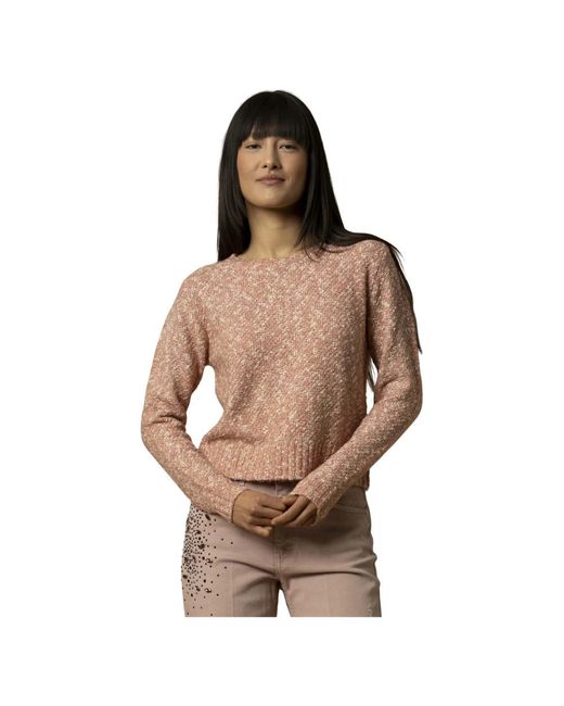 Kocca Round-Neck Knitwear in het Brown