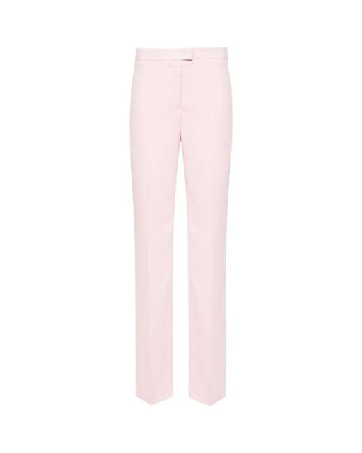 ANDAMANE Pink Straight Trousers