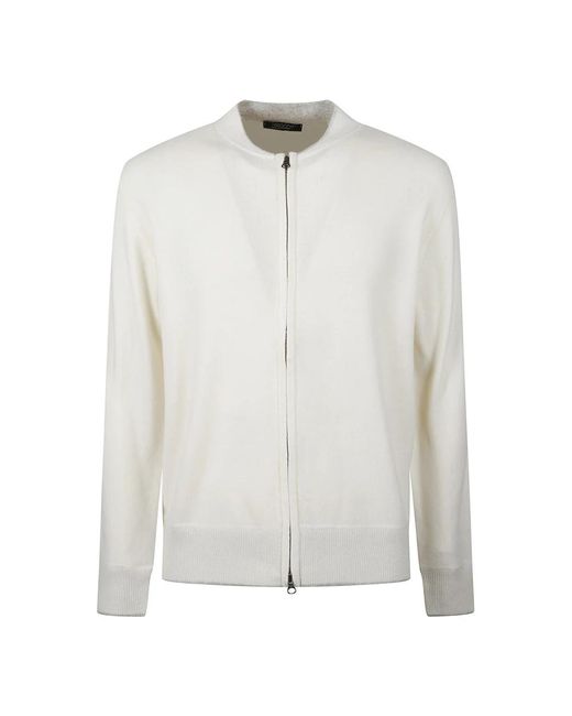 Cashmere Knitwear Aragona pour homme en coloris White