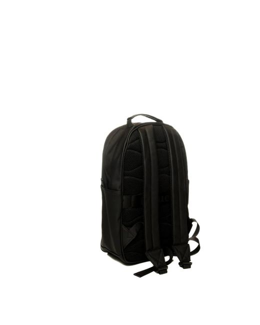 Blauer Gummirucksack in Black für Herren