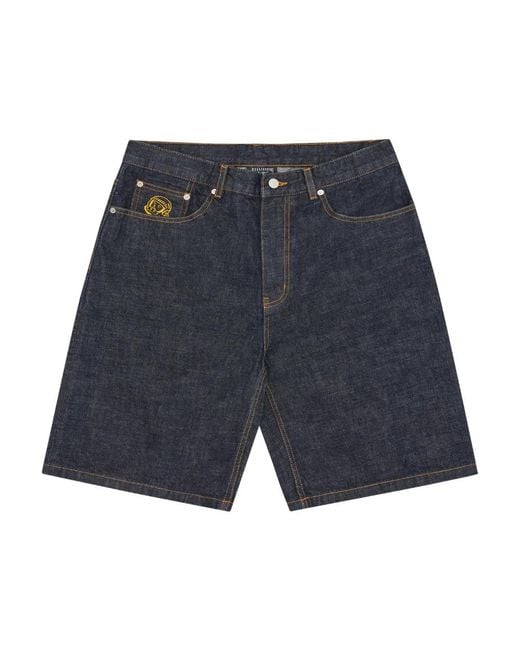 BBCICECREAM Blue Denim Shorts for men