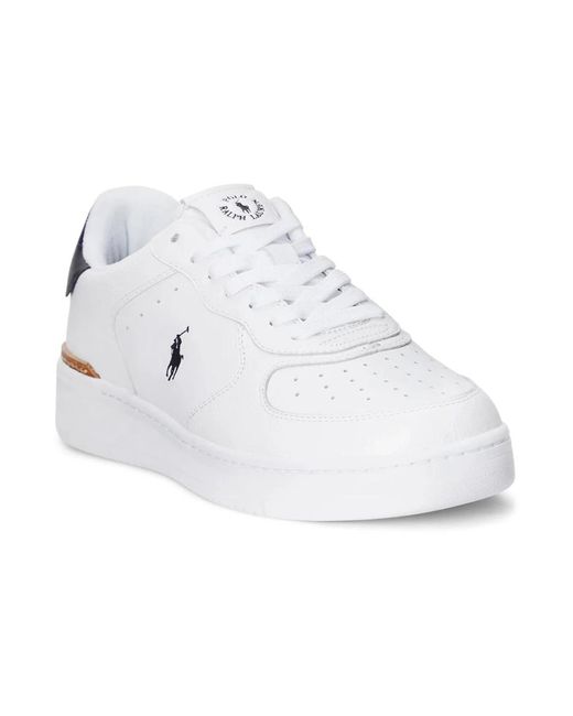 Ralph Lauren White Sneakers for men