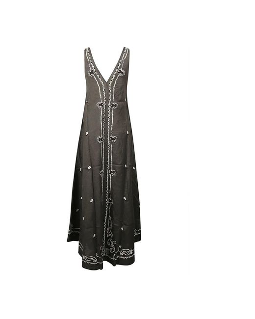 P.A.R.O.S.H. Black Maxi Dresses