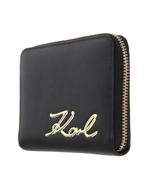 Karl Lagerfeld Black Wallets & Cardholders