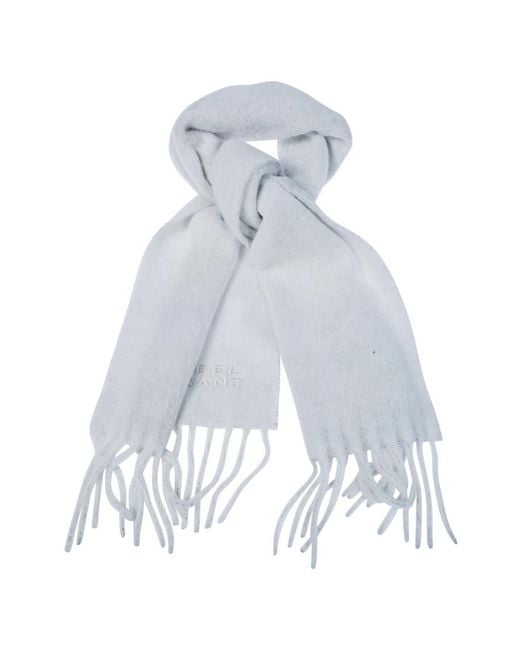 Isabel Marant Blue Winter Scarves