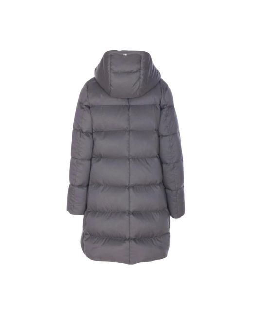 Herno Jassen ,Grijs ,Polyester A-Shape Donsjas in het Gray