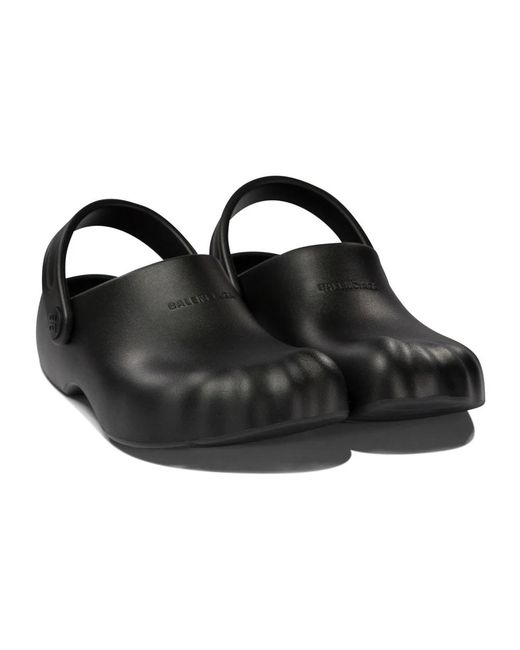 Balenciaga Black 'Sunday' Slides