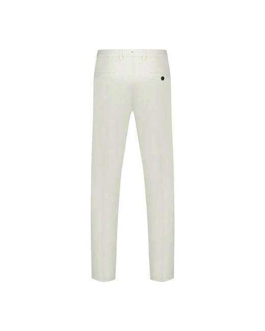 Berwich White Chinos for men