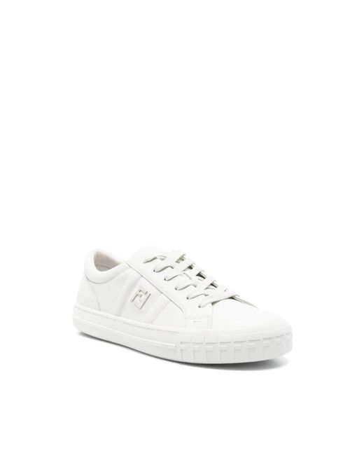 Fendi White Sneakers for men