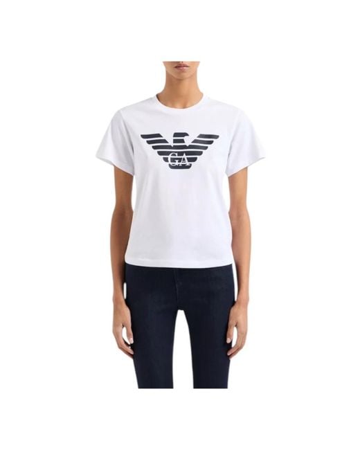 Emporio Armani White T-Shirts
